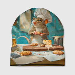 Шапка Крыса шеф повар на кухне, цвет: 3D-принт