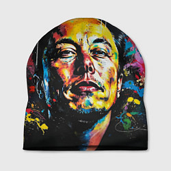 Шапка Граффити портрет Илона Маска, цвет: 3D-принт
