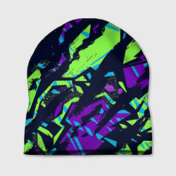 Шапка Абстрактный фон со спортивным рисунком, цвет: 3D-принт