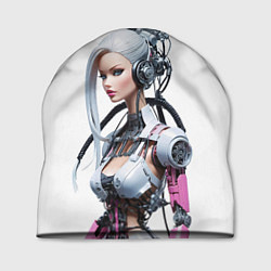 Шапка Cyber warrior Barbie - ai art fantasy
