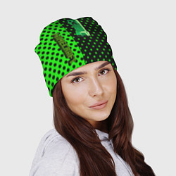 Шапка Minecraft creeper pattern, цвет: 3D-принт — фото 2