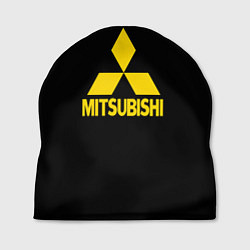 Шапка Mitsubishi logo yelow, цвет: 3D-принт