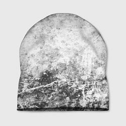 Шапка Абстракция - серый ветер