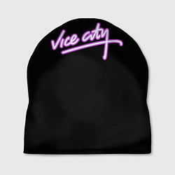 Шапка Vice city logo neon, цвет: 3D-принт