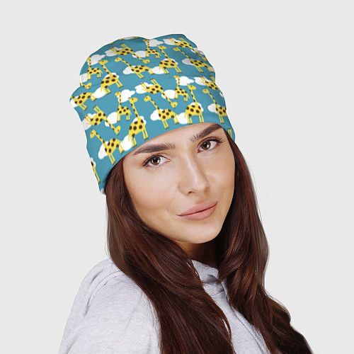 Шапка Жирафы в облаках / 3D-принт – фото 2