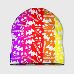 Шапка Marshmello rainbow, цвет: 3D-принт