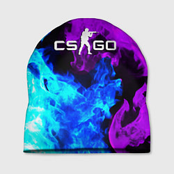 Шапка CSGO neon flame