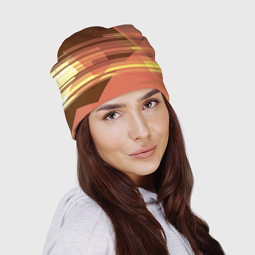 Шапка Оттенки заката / 3D-принт – фото 2