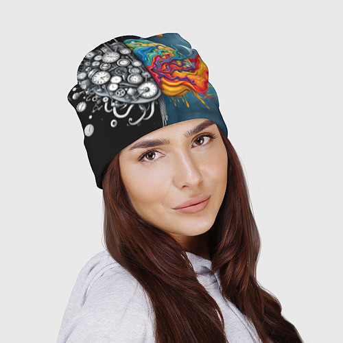 Шапка Креативный мозг / 3D-принт – фото 2