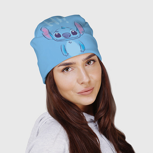 Шапка Stitch says hi / 3D-принт – фото 2