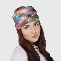 Шапка Космическая туманность, цвет: 3D-принт — фото 2