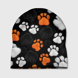 Шапка Мохнатые лапки, цвет: 3D-принт