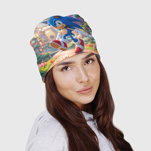 Шапка Sonic фантастический мир / 3D-принт – фото 2