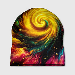 Шапка Neon space - ai art fantasy, цвет: 3D-принт