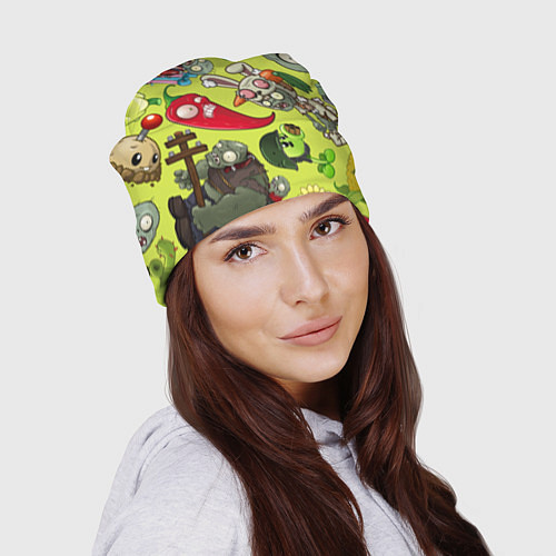 Шапка Растения против зомби с героями / 3D-принт – фото 2