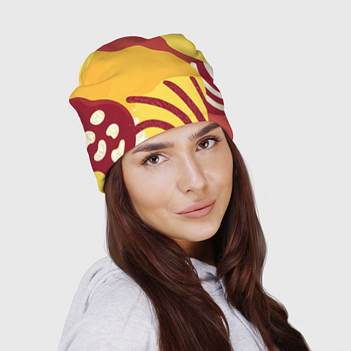 Шапка Жаркий африканский паттерн / 3D-принт – фото 2