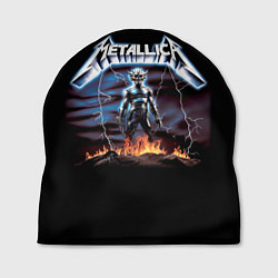 Шапка Metallica - neon fantasy, цвет: 3D-принт