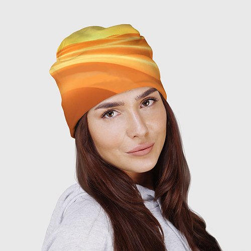 Шапка Золотые пески / 3D-принт – фото 2