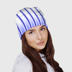 Шапка Striped suit, цвет: 3D-принт — фото 2