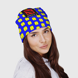 Шапка Dota smile pattern, цвет: 3D-принт — фото 2