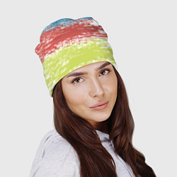 Шапка Взмах кистью, цвет: 3D-принт — фото 2