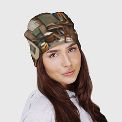 Шапка Мастерская художника, цвет: 3D-принт — фото 2