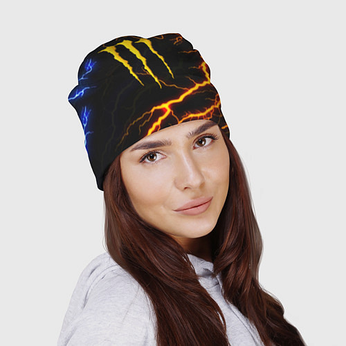 Шапка Monster energy storm / 3D-принт – фото 2