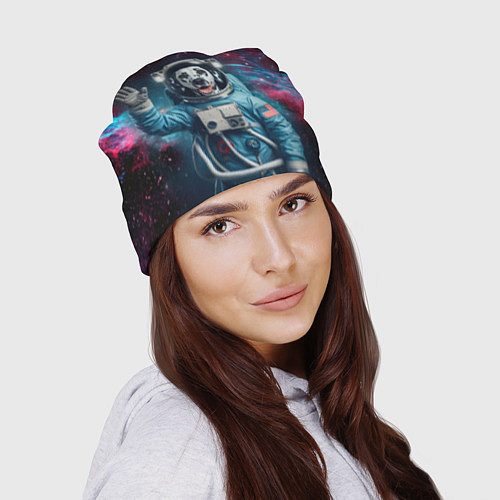 Шапка Далматинец бравый космонавт - нейроарт / 3D-принт – фото 2
