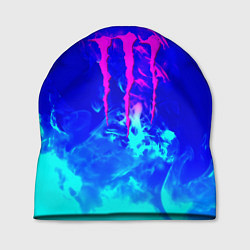 Шапка Monster energy дым неоновый, цвет: 3D-принт