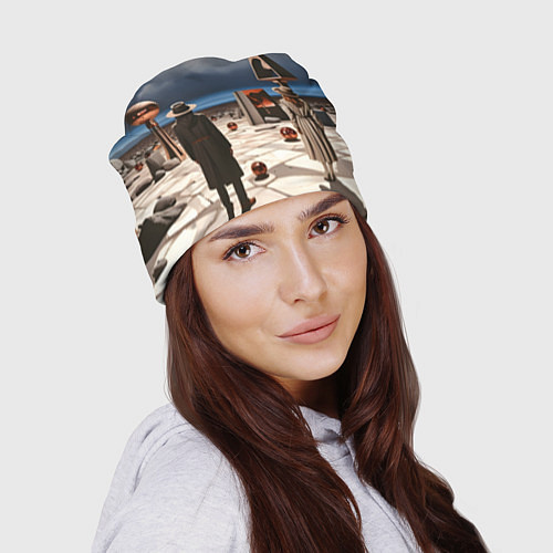 Шапка Сюрреализм с людьми / 3D-принт – фото 2