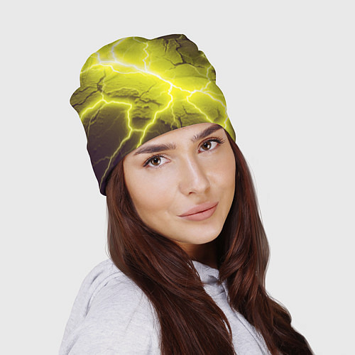 Шапка Color yellow black / 3D-принт – фото 2