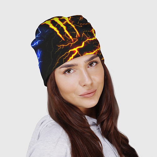 Шапка Monster energy шторм / 3D-принт – фото 2