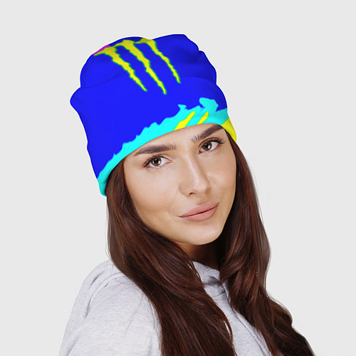Шапка Monster energy краски цветные / 3D-принт – фото 2