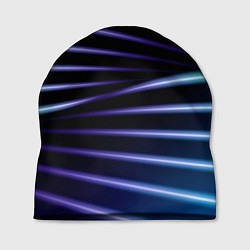 Шапка Color black blue