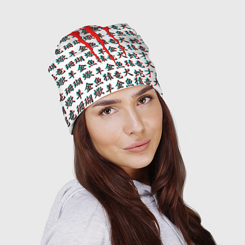 Шапка Monster energy japan glitch / 3D-принт – фото 2