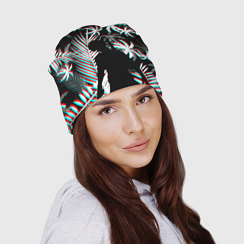 Шапка Pubg тропики глитч / 3D-принт – фото 2