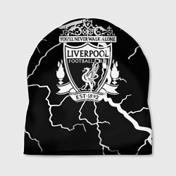 Шапка Liverpool storm black, цвет: 3D-принт
