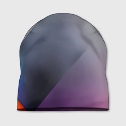 Шапка Color grey with stripes, цвет: 3D-принт