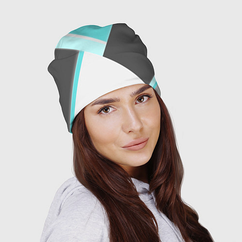 Шапка Color black blue / 3D-принт – фото 2