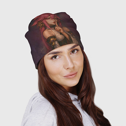 Шапка Яэ Мико жрица лисица / 3D-принт – фото 2