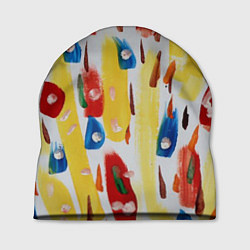Шапка Rainbow splashes, цвет: 3D-принт