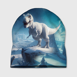 Шапка Снежный динозавр - история вымирания, цвет: 3D-принт