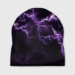 Шапка Lightning purple flicker, цвет: 3D-принт