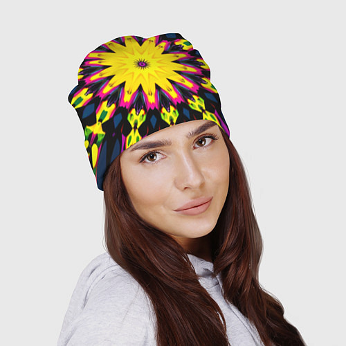 Шапка Звездный калейдоскоп / 3D-принт – фото 2