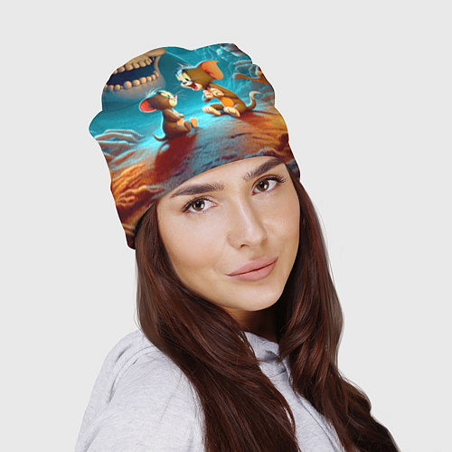 Шапка Том общается с Джерри в ночь на хэллоуин / 3D-принт – фото 2