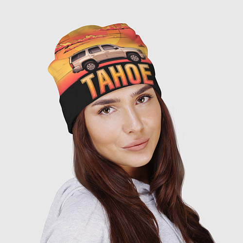 Шапка Tahoe на закате джип / 3D-принт – фото 2
