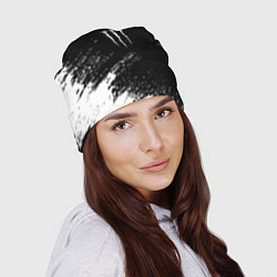 Шапка Monster energy белые краски, цвет: 3D-принт — фото 2