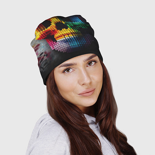 Шапка Lego skull fantasy - ai art / 3D-принт – фото 2