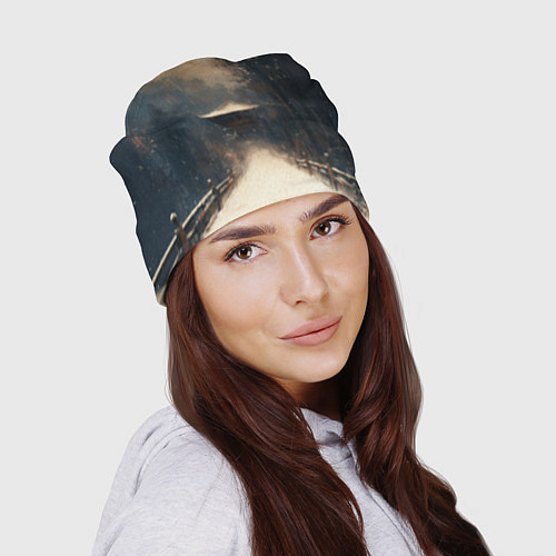 Шапка Дорога к Японскому храму / 3D-принт – фото 2