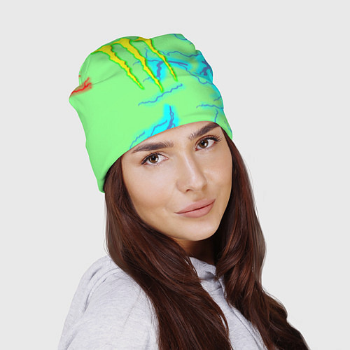 Шапка Monster energy storm electrix / 3D-принт – фото 2